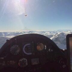 Flugwegposition um 12:13:29: Aufgenommen in der Nähe von Glarus, Schweiz in 3734 Meter